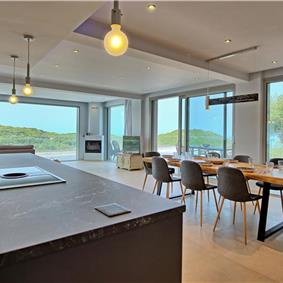 3 bedroom villa with pool & sea views, Makrades, sleeps 6